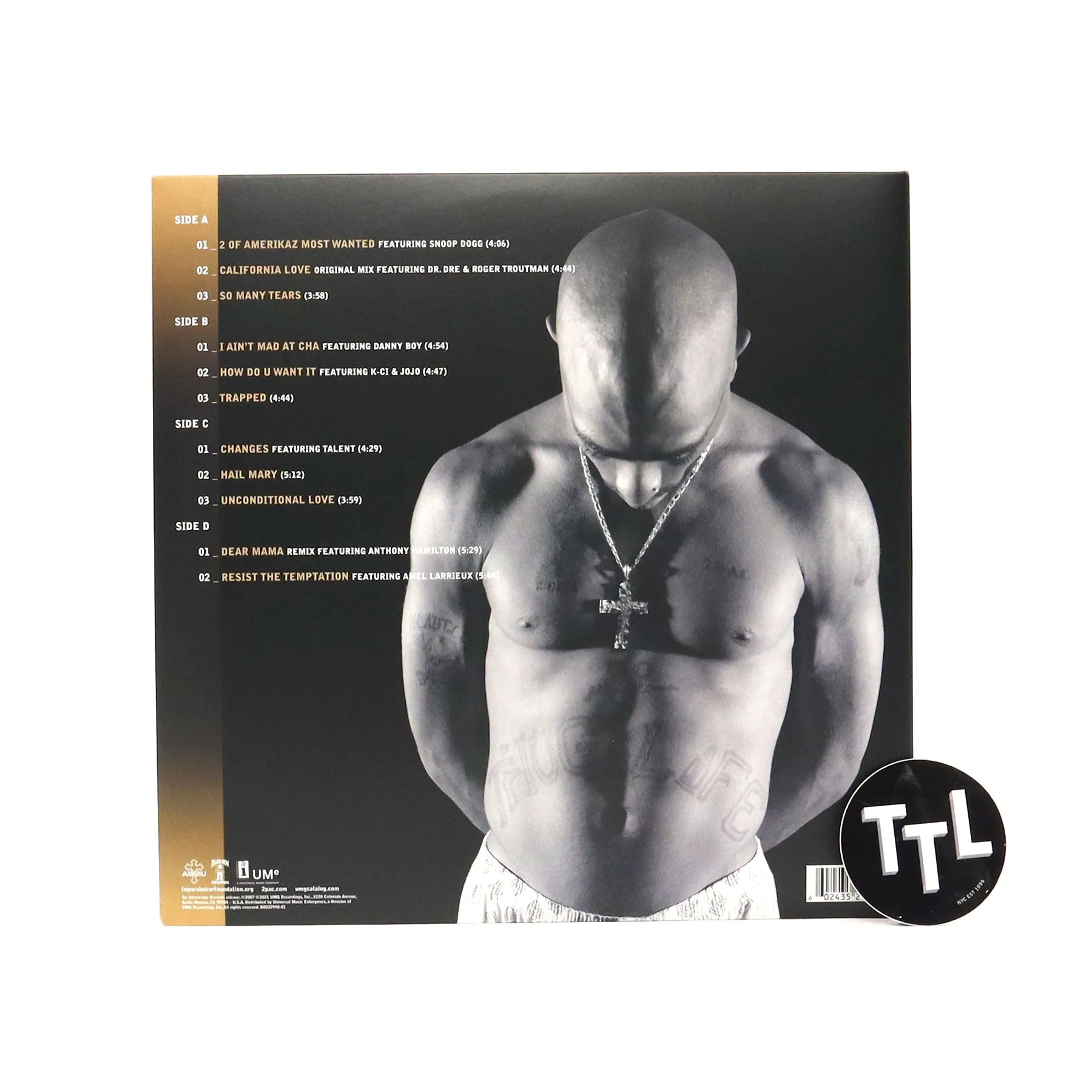 2Pac: The Best Of 2Pac - Part 1: Thug Vinyl 2LP