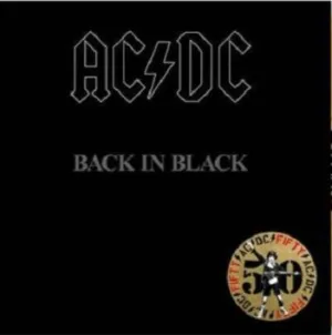 AC/DC C Back In Black (50th Anniversary Edition) (Gold) (Arrives in 7 Days) hi-fi analog input amp,hi-fi Bluetooth 5.0 amp,hi-fi tube amp with bluetooth