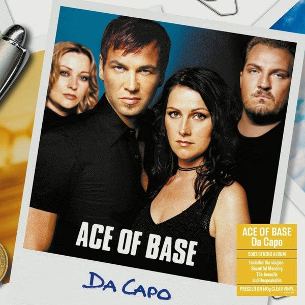 Ace Of Base C Da Capo - CLEAR LP  (Arrives in 4 Days) hi-fi speaker damping kit,hi-fi panel absorber,hi-fi bass trap