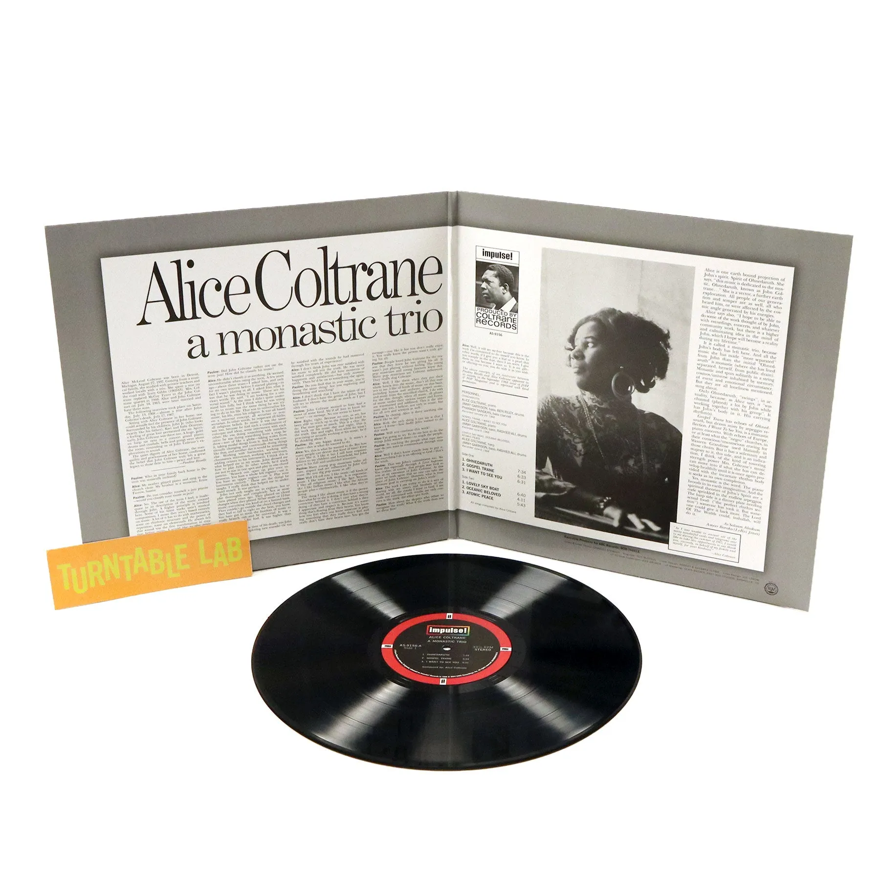 Alice Coltrane: A Monastic Trio (Verve By Request Series 180g) Vinyl LP