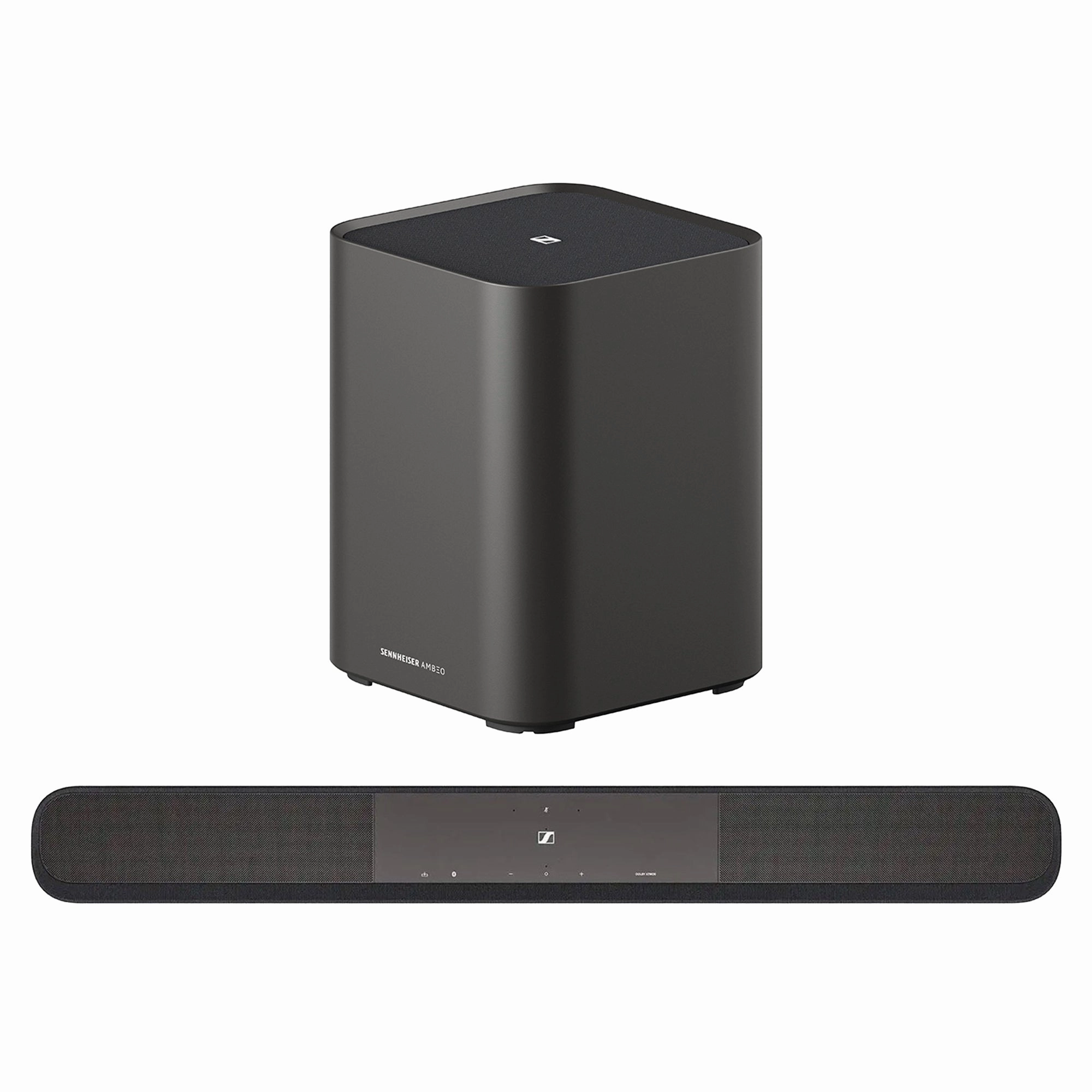 AMBEO Soundbar Plus with Bonus Sub hi-fi woofer unit,hi-fi subwoofer box,hi-fi crossover kit