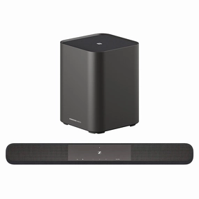 AMBEO Soundbar Plus with Bonus Sub hi-fi woofer unit,hi-fi subwoofer box,hi-fi crossover kit