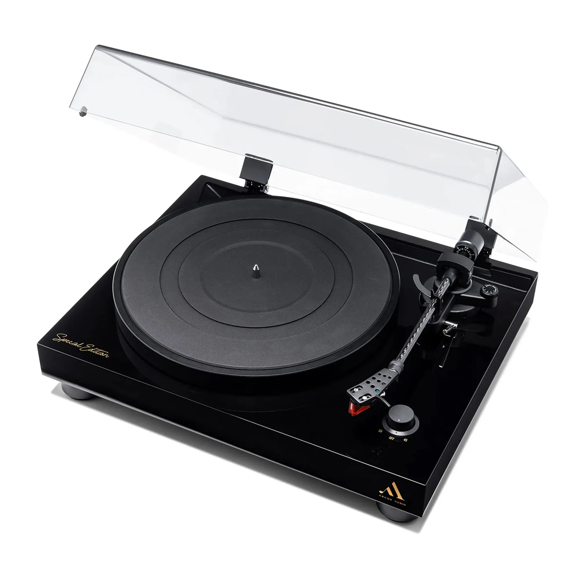 Argon TT-4 Turntable Special Edition: Black hi-fi smart speakers,hi-fi wireless DAC,hi-fi stereo encoder