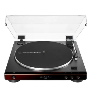 Audio-Technica AT-LP60X-BN Fully Automatic Belt-Drive Stereo Turntable (Brown/Black) hi-fi class D amplifier,hi-fi class AB amplifier,hi-fi stereo kit for beginners