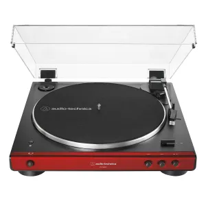 Audio-Technica AT-LP60XBT-RD Fully Automatic Belt-Drive Stereo Turntable with Bluetooth (Red) hi-fi class D amplifier,hi-fi class AB amplifier,hi-fi stereo kit for beginners