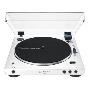 Audio-Technica AT-LP60XBT-WW Fully Automatic Belt-Drive Stereo Turntable with Bluetooth (White) hi-fi class D amplifier,hi-fi class AB amplifier,hi-fi stereo kit for beginners