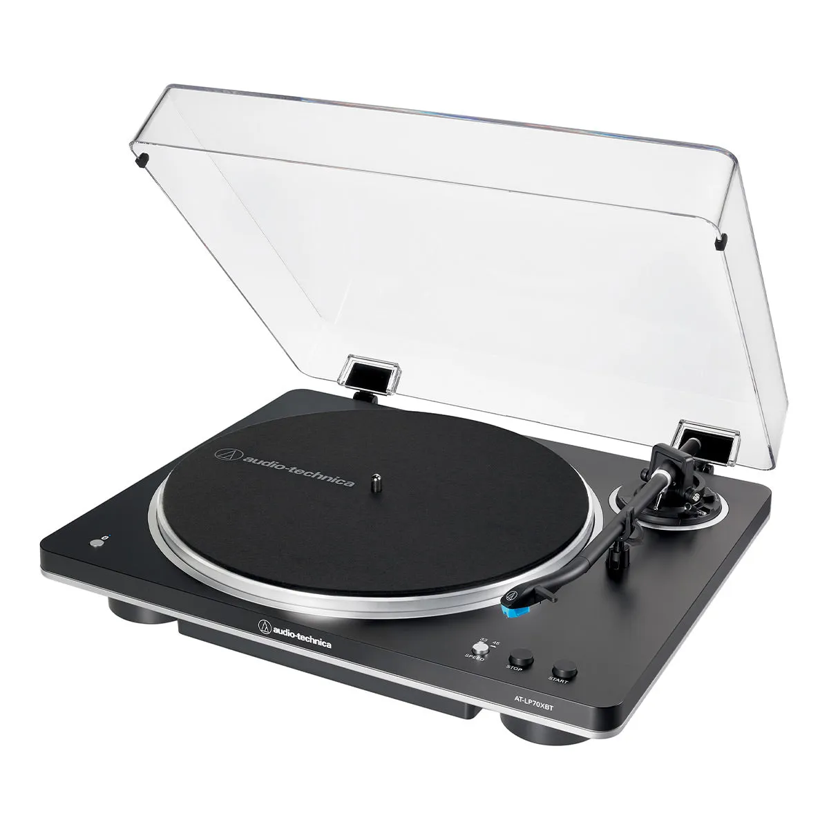 Audio-Technica AT-LP70XBT Fully-Automatic Bluetooth Wireless Turntable (Black/Silver) hi-fi class D amplifier,hi-fi class AB amplifier,hi-fi stereo kit for beginners