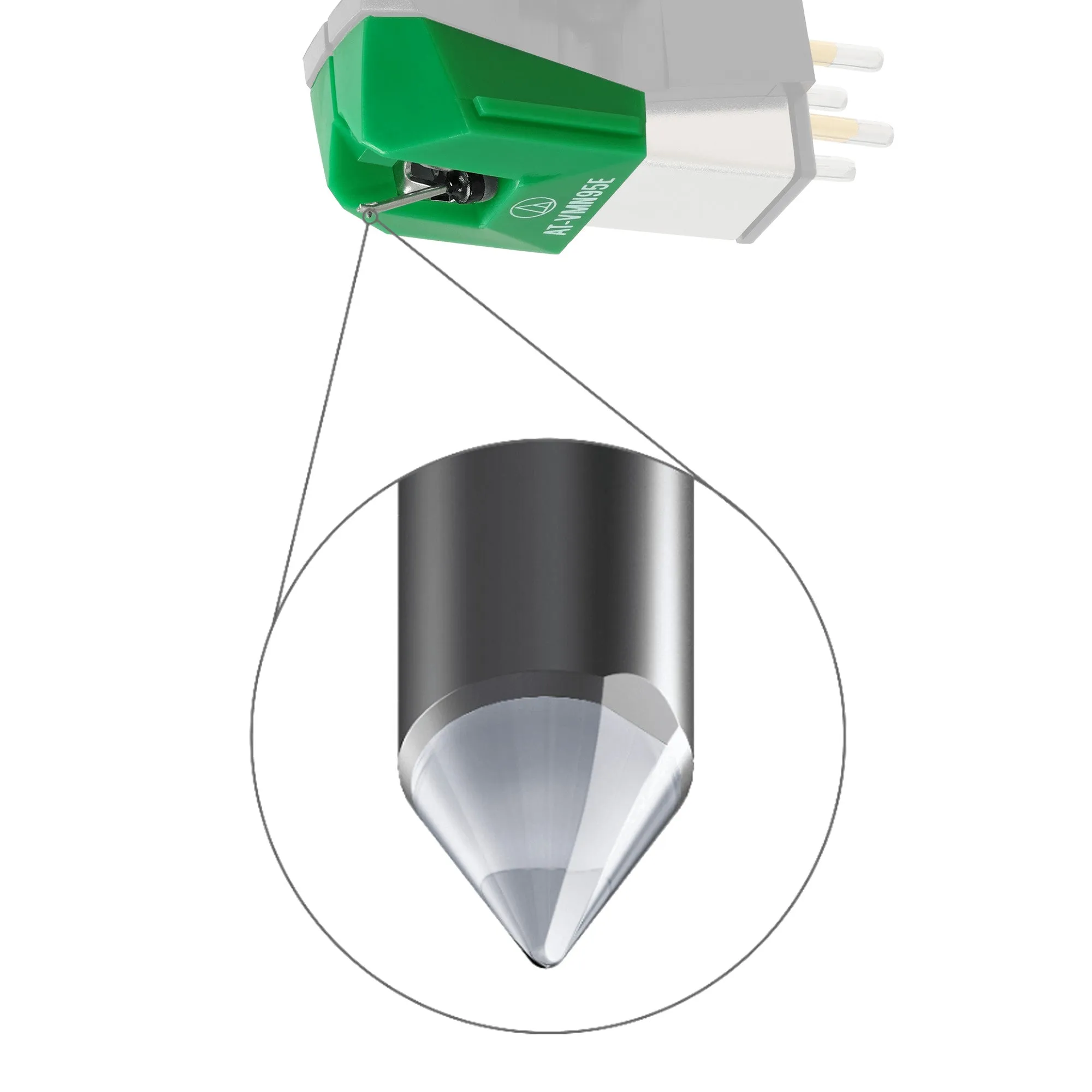 Audio-Technica VMN95E Replacement Stylus for VM95 Series Cartridges