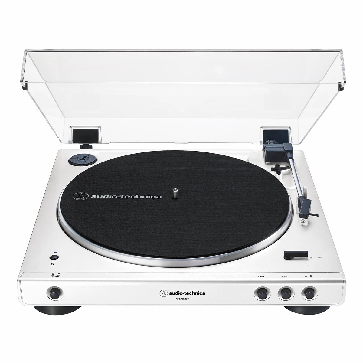 Audio-Technica AT-LP60XBT-WW Fully Automatic Belt-Drive Stereo Turntable with Bluetooth (White) hi-fi class D amplifier,hi-fi class AB amplifier,hi-fi stereo kit for beginners