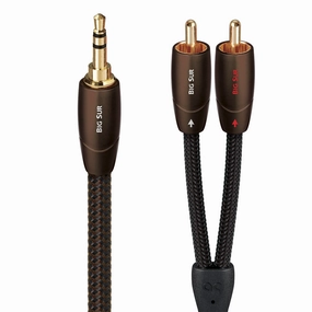 AudioQuest Big Sur 3.5mm Mini to RCA Audio Cable (1.92 ft.)