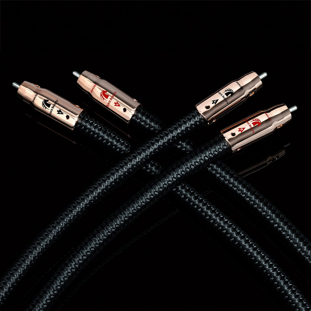 AudioQuest Black Beauty RCA Interconnect Cable - 4.92' (1.5m)