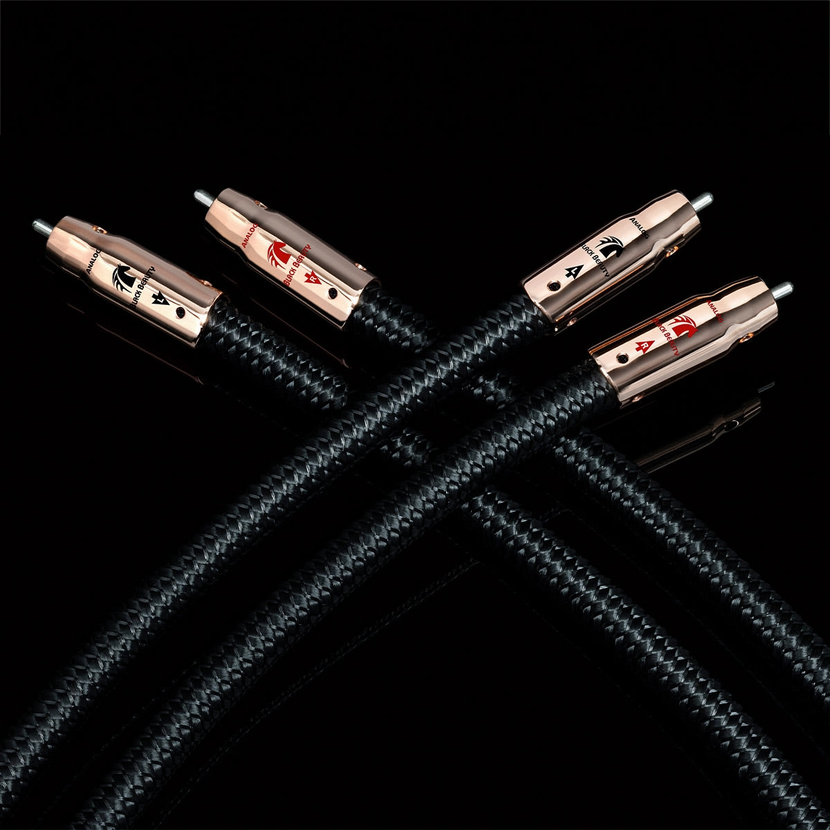 AudioQuest Black Beauty RCA Interconnect Cable - 4.92' (1.5m)