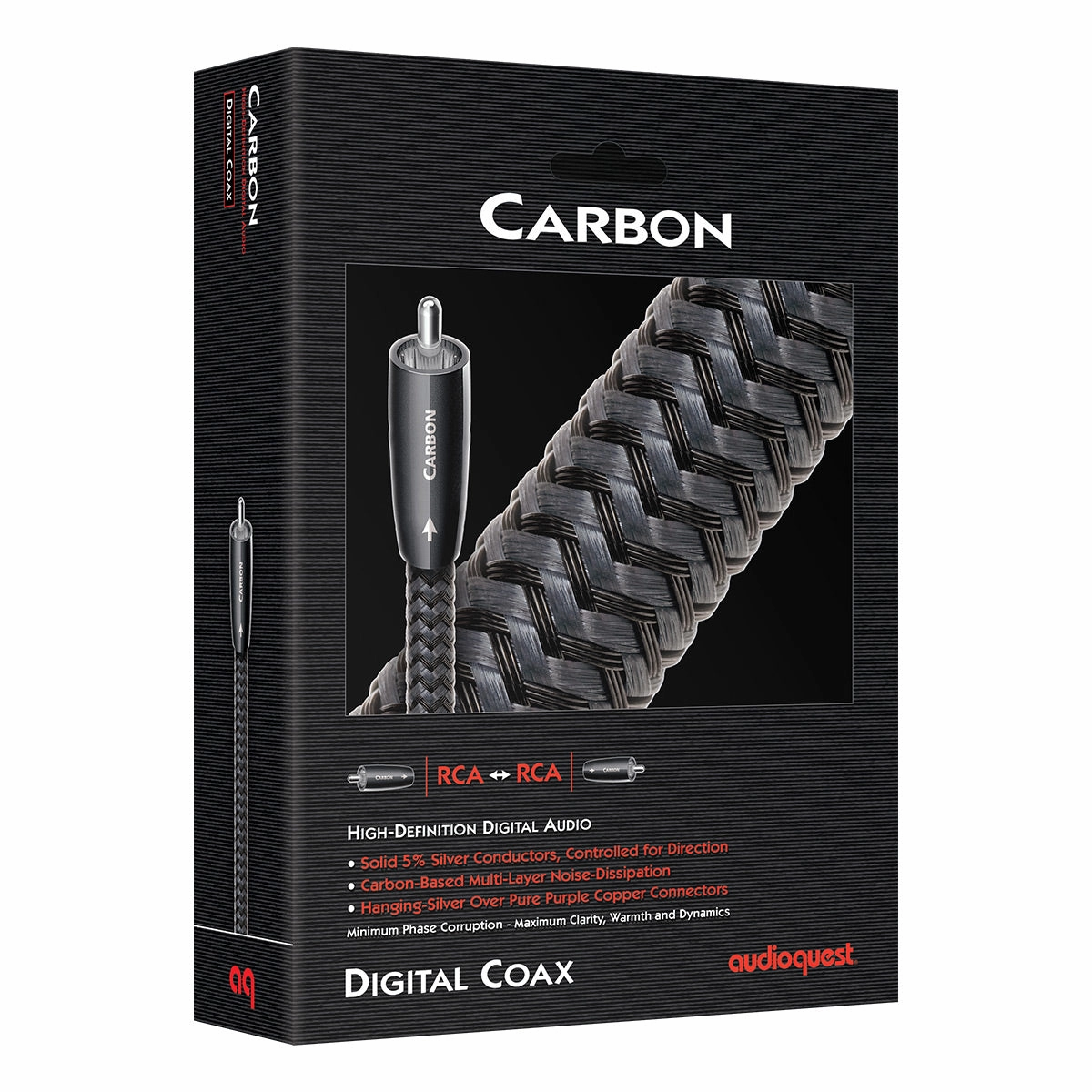 AudioQuest Carbon Digital Coax Audio Cable (9.84 ft.)