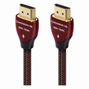 AudioQuest Cinnamon 48 8K-10K 48Gbps Ultra High Speed HDMI Cable - 2.46 ft. (.75m)