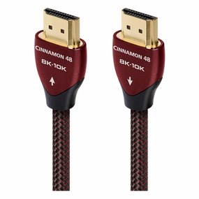 AudioQuest Cinnamon 48 8K-10K 48Gbps Ultra High Speed HDMI Cable - 4.92 ft. (1.5m)
