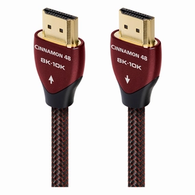 AudioQuest Cinnamon 48 8K-10K 48Gbps Ultra High Speed HDMI Cable - 7.38 ft. (2.25m)
