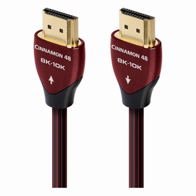AudioQuest Cinnamon 48 8K-10K 48Gbps Ultra High Speed PVC HDMI Cable - 9.84 ft. (3m)