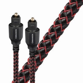AudioQuest Cinnamon Toslink Fiber Optic Digital Audio Cable - 9.84 ft. (3m)