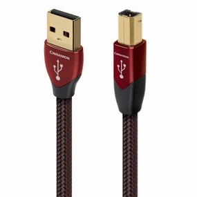 AudioQuest Cinnamon USB-A to USB-B Digital Audio Cable (9.84 ft.)