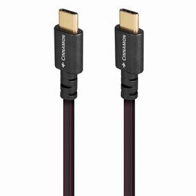 AudioQuest Cinnamon USB C to USB C Cable (2.46 ft.)