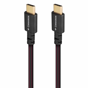 AudioQuest Cinnamon USB C to USB C Cable (2.46 ft.)
