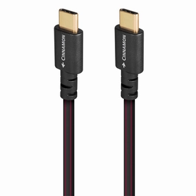 AudioQuest Cinnamon USB C to USB C Cable (2.46 ft.)