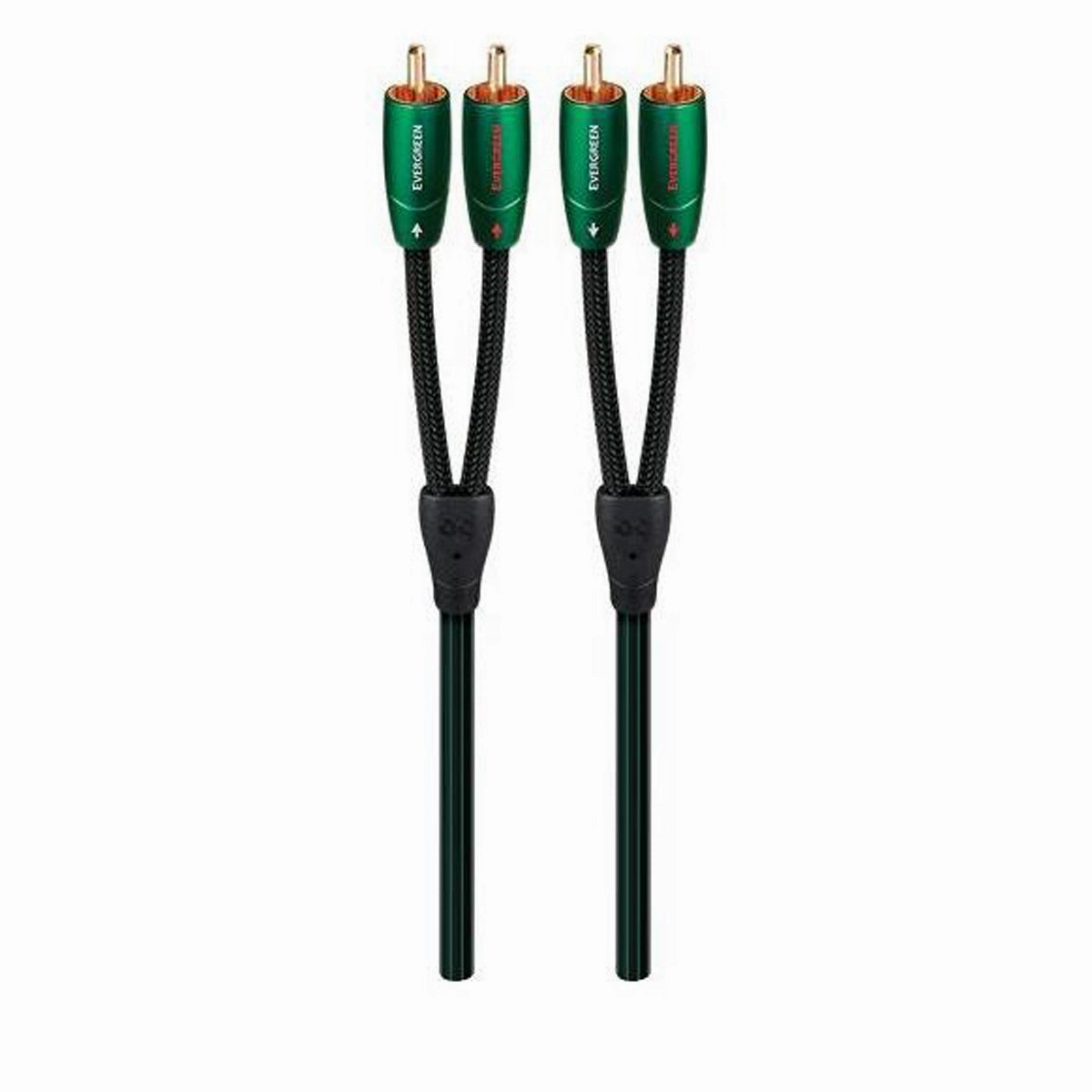 AudioQuest Evergreen RCA Male to RCA Male Audio Cable - 6.56 ft. (2m)