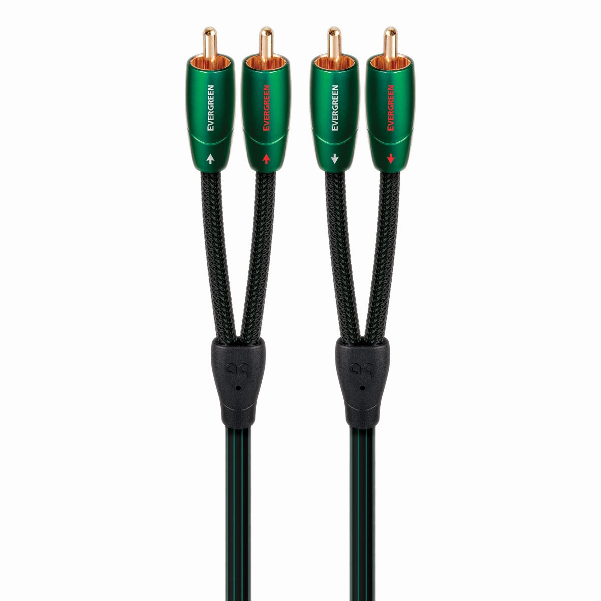 AudioQuest Evergreen RCA Male to RCA Male Cable - 4.92 ft. (1.5m)