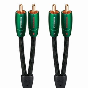 AudioQuest Evergreen RCA to RCA Audio Cable (16.4 ft.)