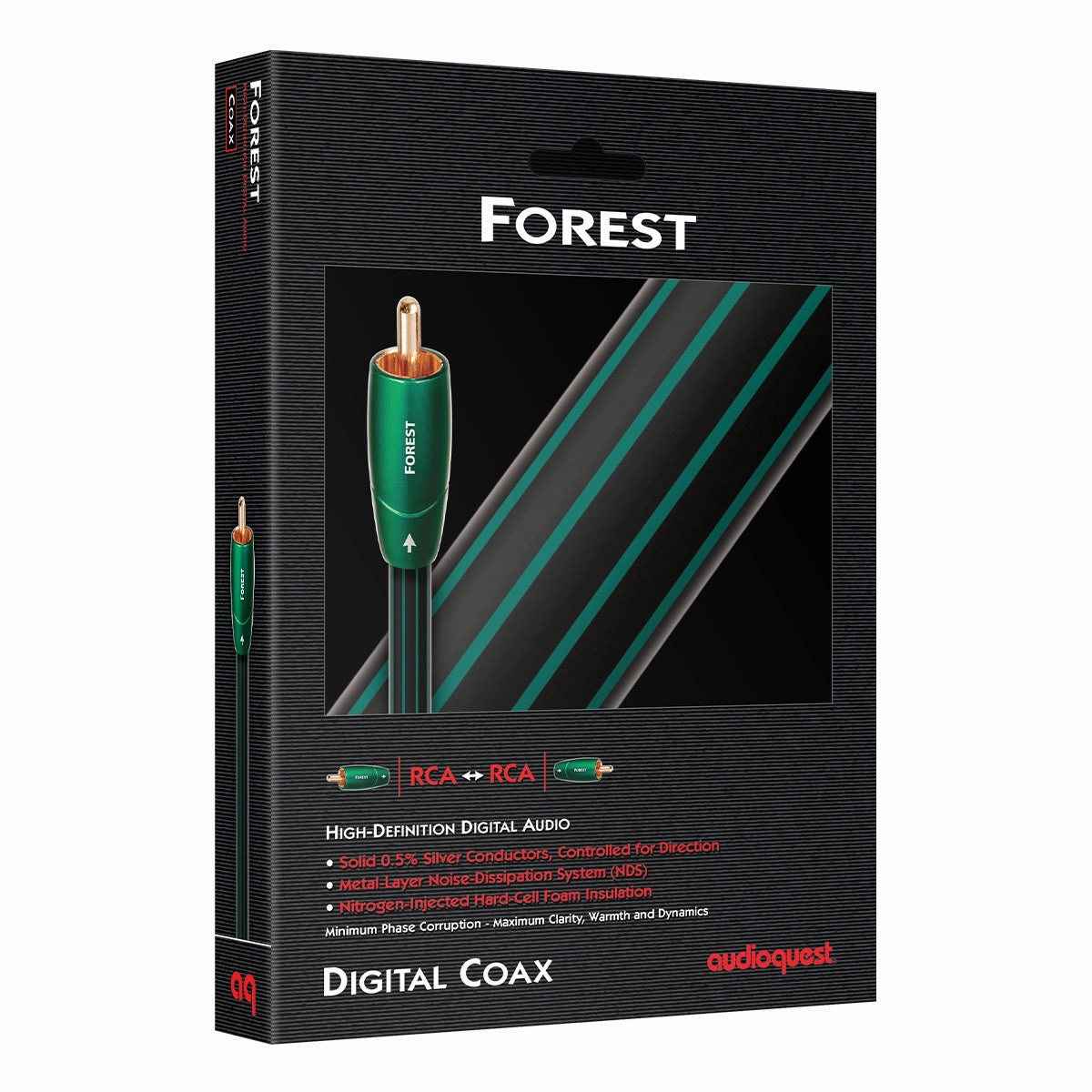 AudioQuest Forest Coaxial Digital Audio Cable - 9.84 ft. (3m)