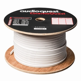 AudioQuest G2 15 AWG Bulk Speaker Cable - White (50 ft.)