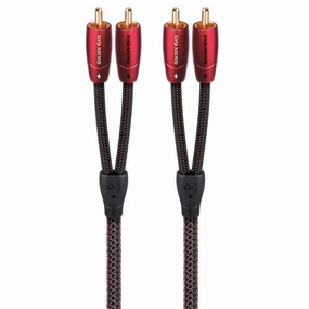 AudioQuest Golden Gate 1m (3.28 ft) RCA Male to RCA Male Cable - Pair
