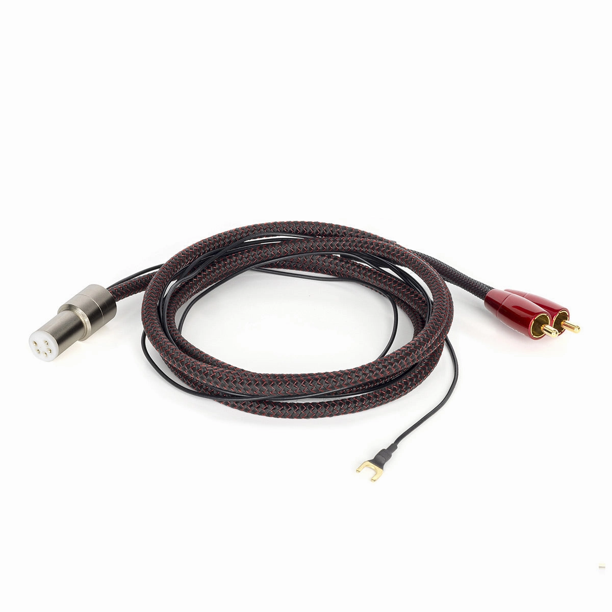 AudioQuest Golden Gate Turntable RCA Cable with Ground Wire - 4.92 ft. (1.5m)