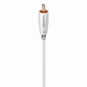 AudioQuest Greyhound RCA Low-Frequency Subwoofer Audio Cable (9.84 ft.)