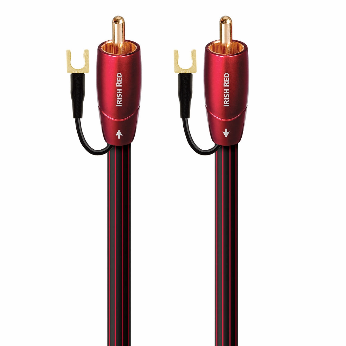 AudioQuest Irish Red RCA Male to RCA Male Subwoofer Cable (39.37 ft.)