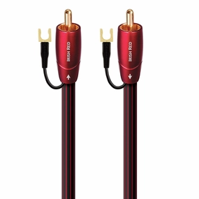 AudioQuest Irish Red RCA Male to RCA Male Subwoofer Cable (52.49 ft.)