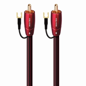 AudioQuest Irish Red RCA Male to RCA Male Subwoofer Cable (52.49 ft.)