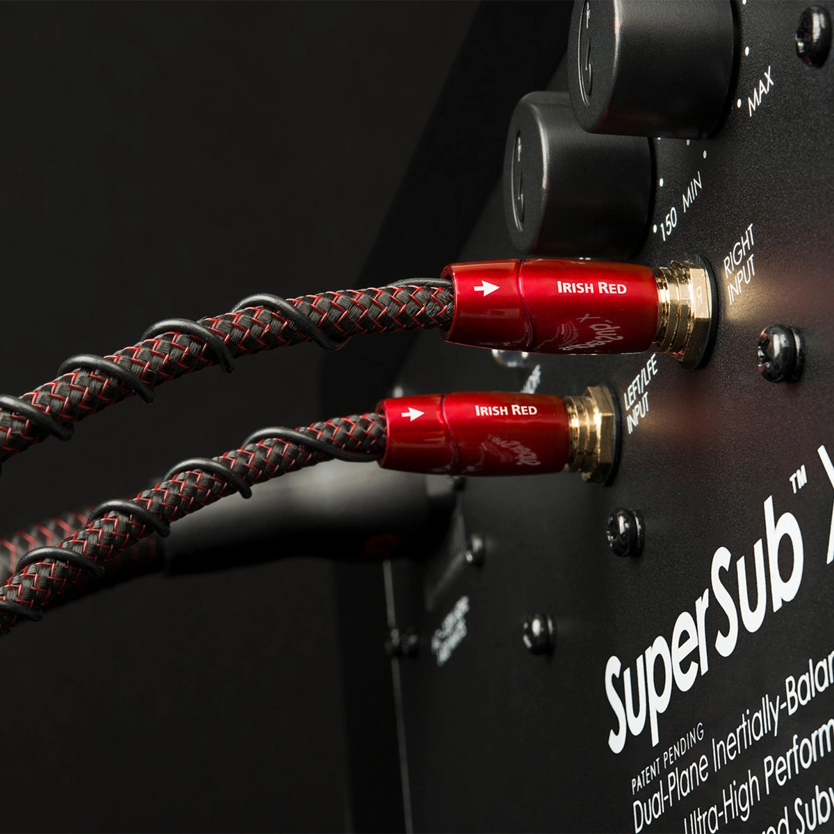 AudioQuest Irish Red RCA Male to RCA Male Subwoofer Cable (52.49 ft.)