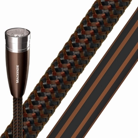 AudioQuest Mackenzie XLR to XLR Cables - 1.64 ft. (0.5m) - 2-Pack