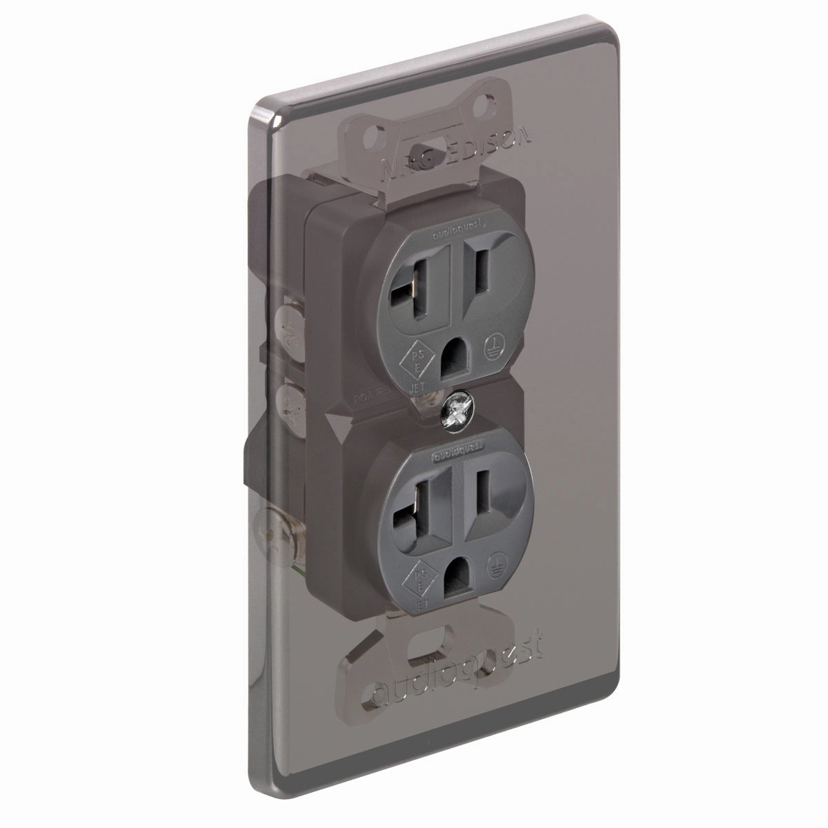AudioQuest NRG Edison Duplex Wall Outlet - 20 Amp