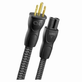 AudioQuest NRG-Y2 Low-Distortion 2-Pole AC Power Cable - 3.28' (1m)
