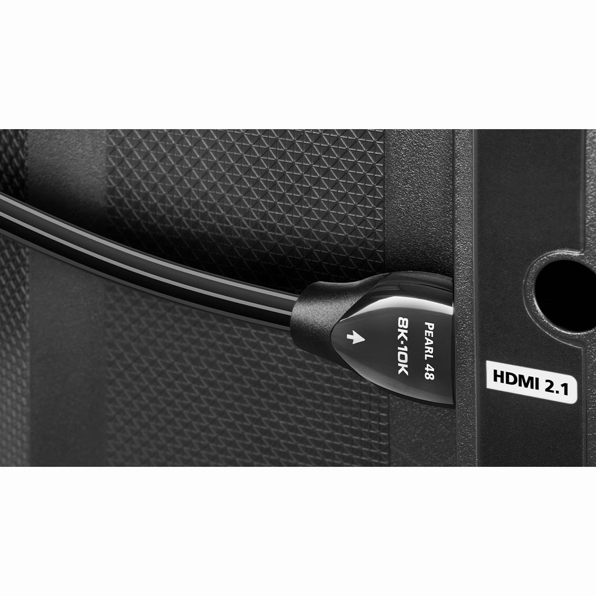 AudioQuest Pearl 48 8K-10K 48Gbps Ultra High Speed HDMI Cable - 2.46 ft. (.75m)