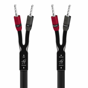 AudioQuest Rocket 11 Full-Range Cable with Silver Banana Plugs - Pair (10 ft.)