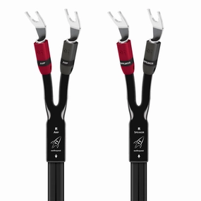 AudioQuest Rocket 11 Full-Range Speaker Cable with Silver Multi-Spade Connections - 15 ft. (4.6m)