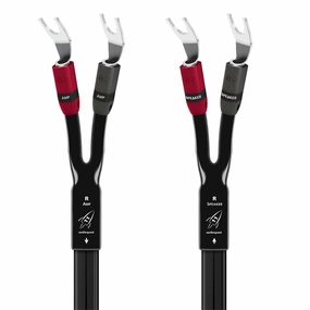 AudioQuest Rocket 11 Full-Range Speaker Cable with Silver Multi-Spade Connections - 15 ft. (4.6m)