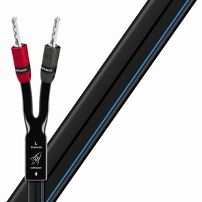 AudioQuest Rocket 22 Single Full Range Speaker Cable with Silver Banana Connectors- 10 ft.(3.04m) - Pair