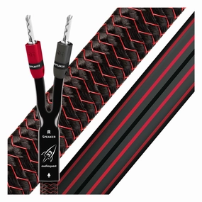 AudioQuest Rocket 33 Speaker Cables with SureGrip 300 BFA/Banana Silver Connectors - 10' (3.04m) - 2-Pack