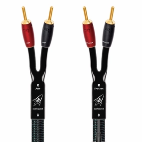 AudioQuest Rocket 88 Full-Range Speaker Cable with Gold Banana Connectors (15 ft.)