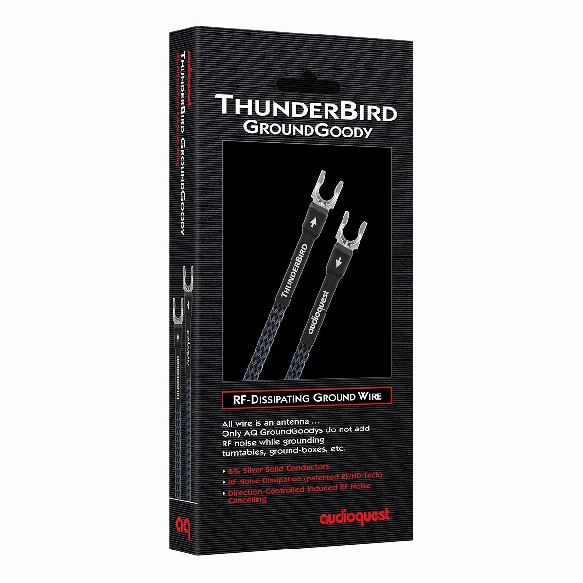 AudioQuest Thunderbird Ground Goody RF-Dissipating Ground Wire (6.56 ft.)