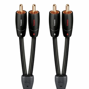 AudioQuest Tower RCA Male to RCA Male Cable (1.97 ft.)